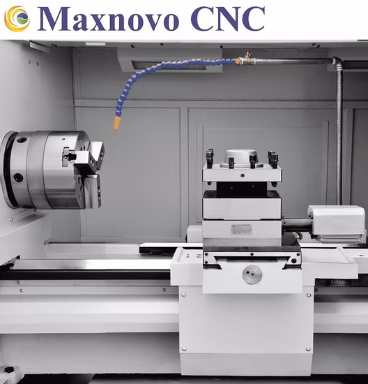 Hochpräzise horizontale Metalldreh-Flachbett-CNC-Drehmaschine (DL-CNC500)
