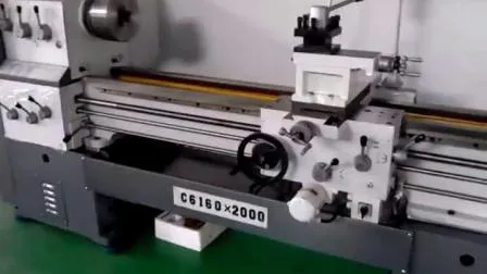 Manuelle Drehmaschine Werkzeugmaschinen Konventionelle Präzisions-Spaltbettdrehmaschine Metalldrehmaschine CD6241